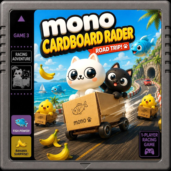 mono road trip game cover