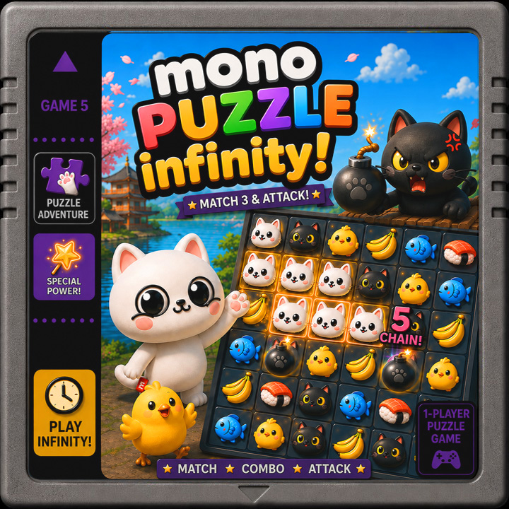 mono puzzle infinity game cover