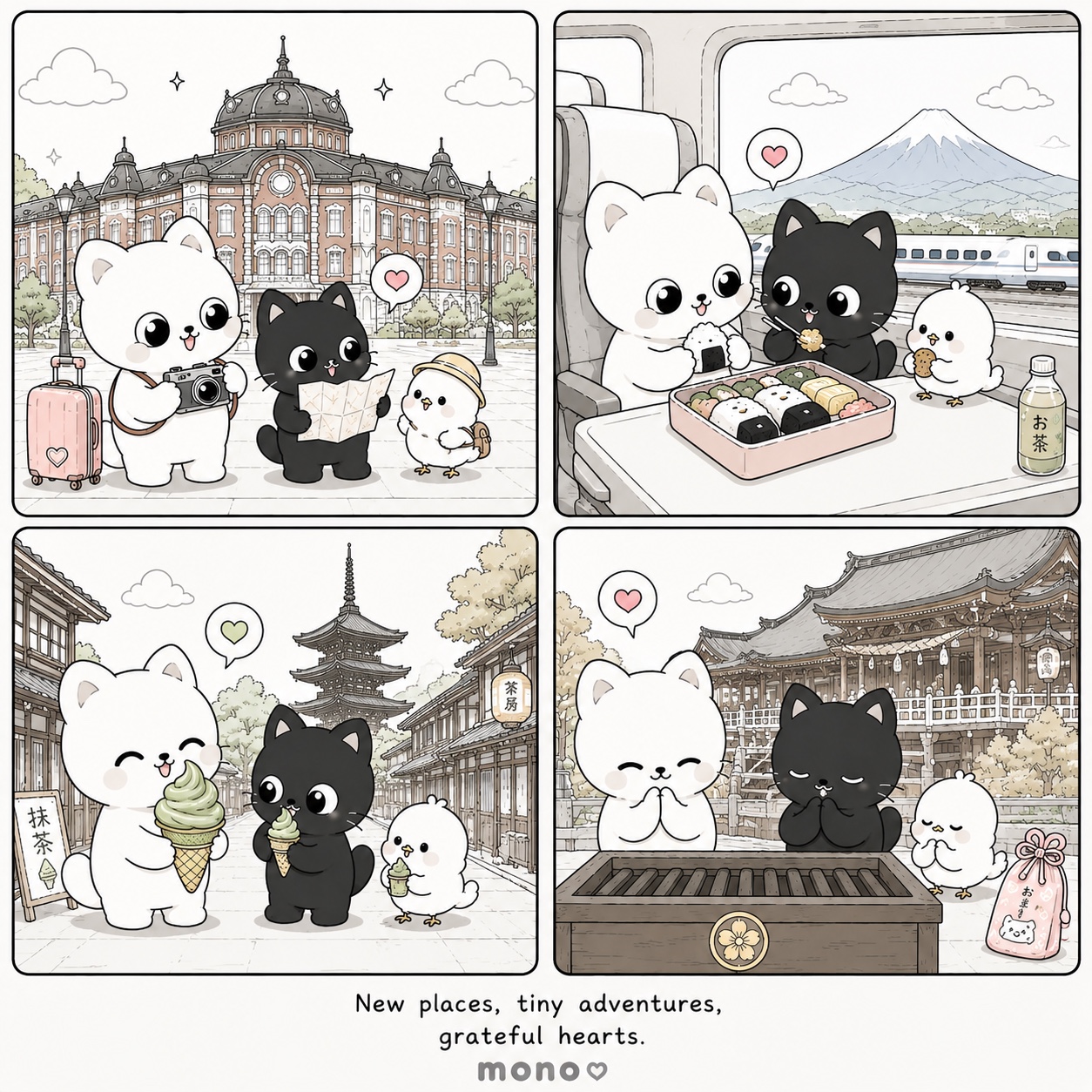 Little Japan Journey comic