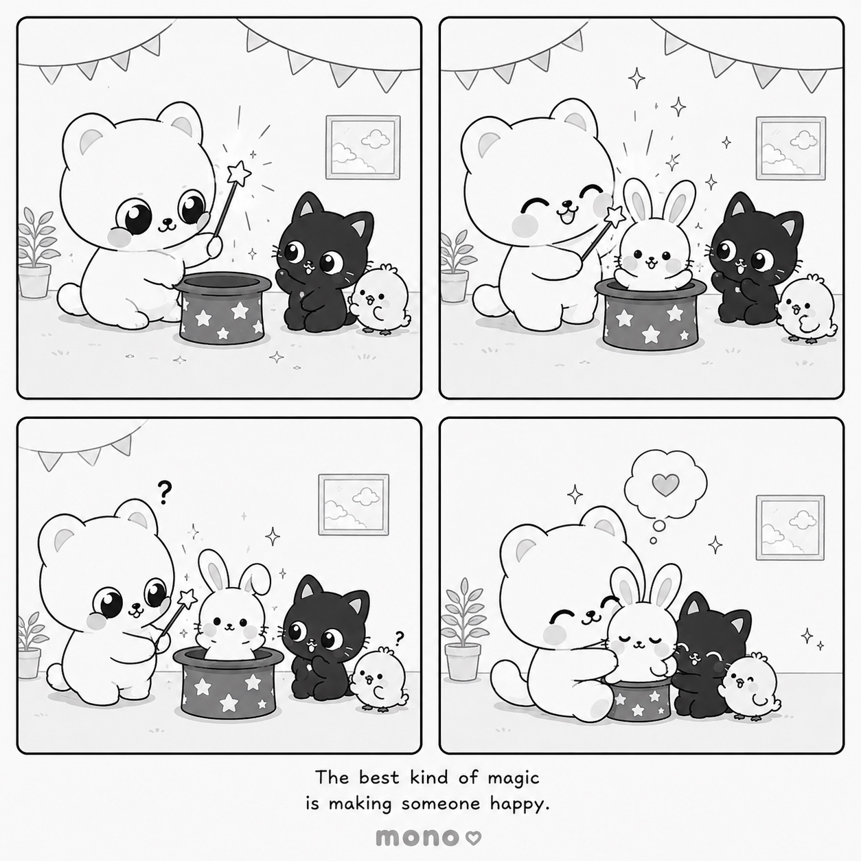 Magic day comic