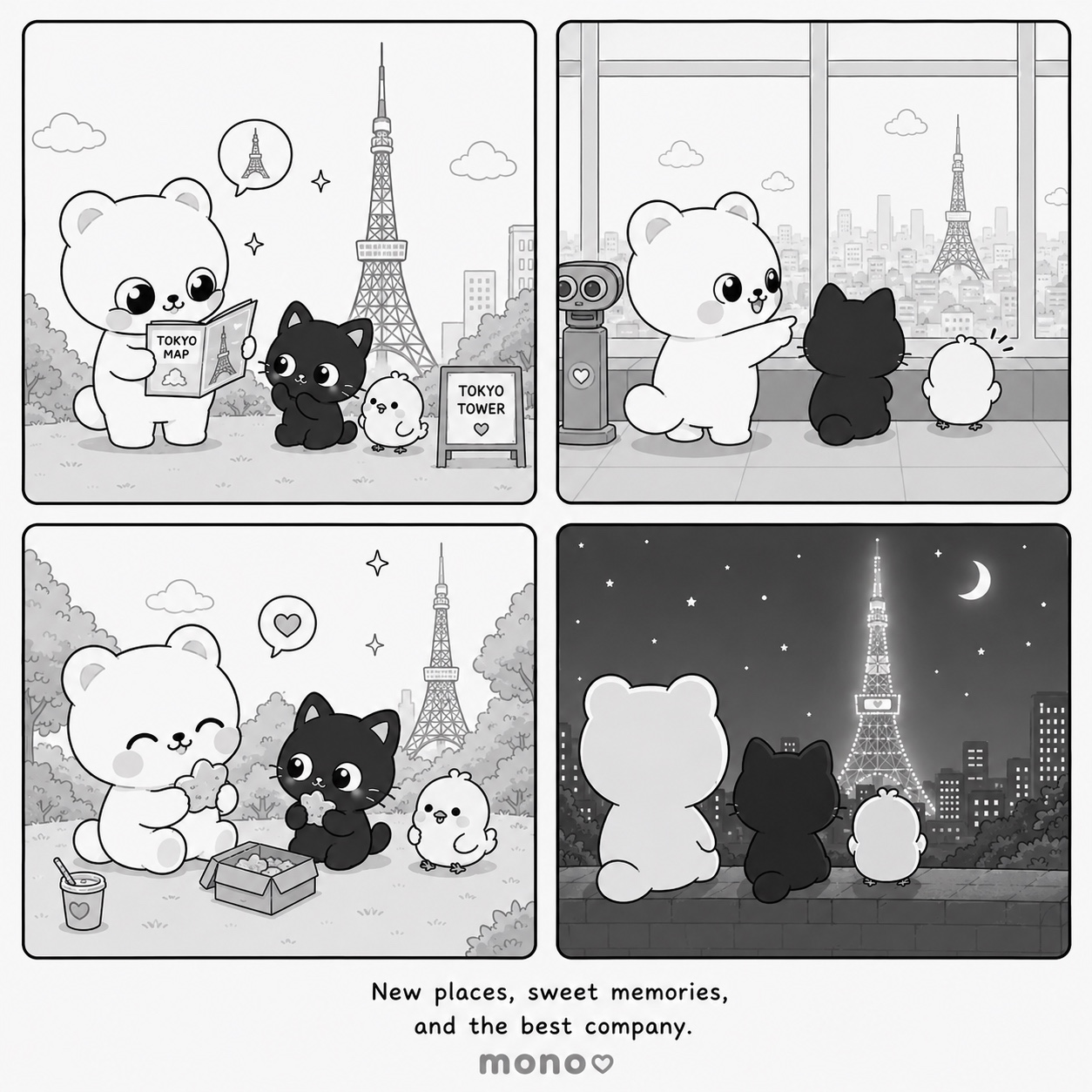 Tokyo Tower comic